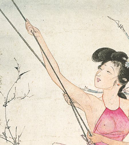 威远县-胡也佛的仕女画和最知名的金瓶梅秘戏图